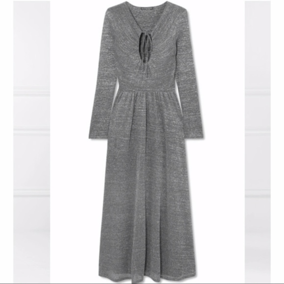 Keyhole Metallic Dress, Alexa Chung - Picture 2 of 6